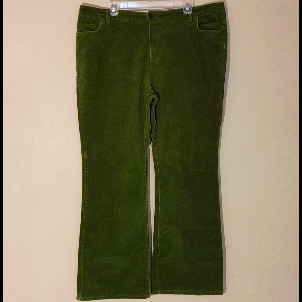 Green Corduroys